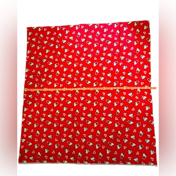 Hello Kitty “Be Mine” 2014 Sanrio Cotton Retired Fabric Print - Rare! - Picture 5 of 6
